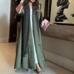 Green Serenity Abaya