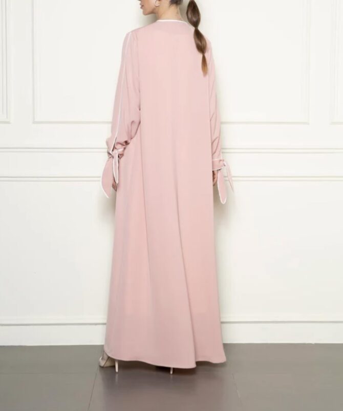 Bow cuff Abaya
