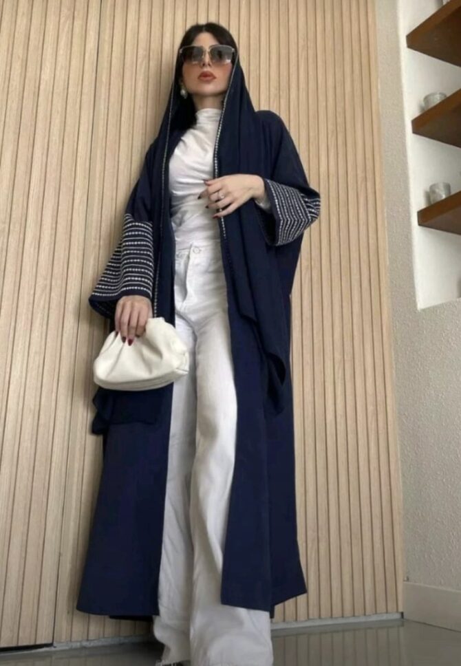 Blue Abaya