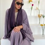 Purple Abaya 🎀