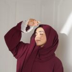 Ruffle Abaya